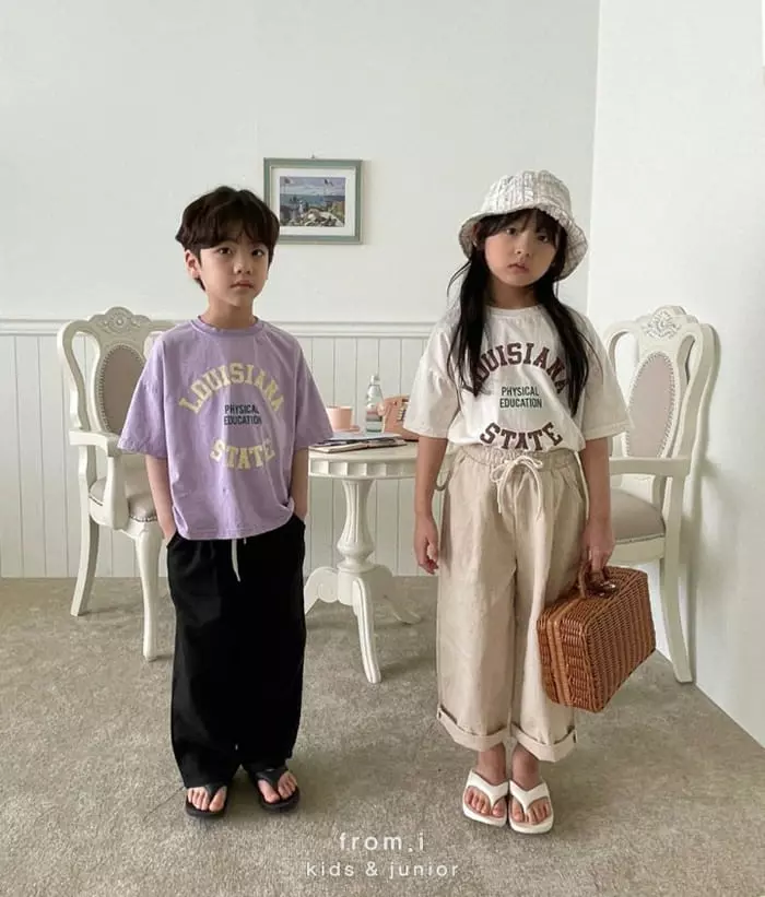 From I - Korean Children Fashion - #minifashionista - Louisiana Tee - 2