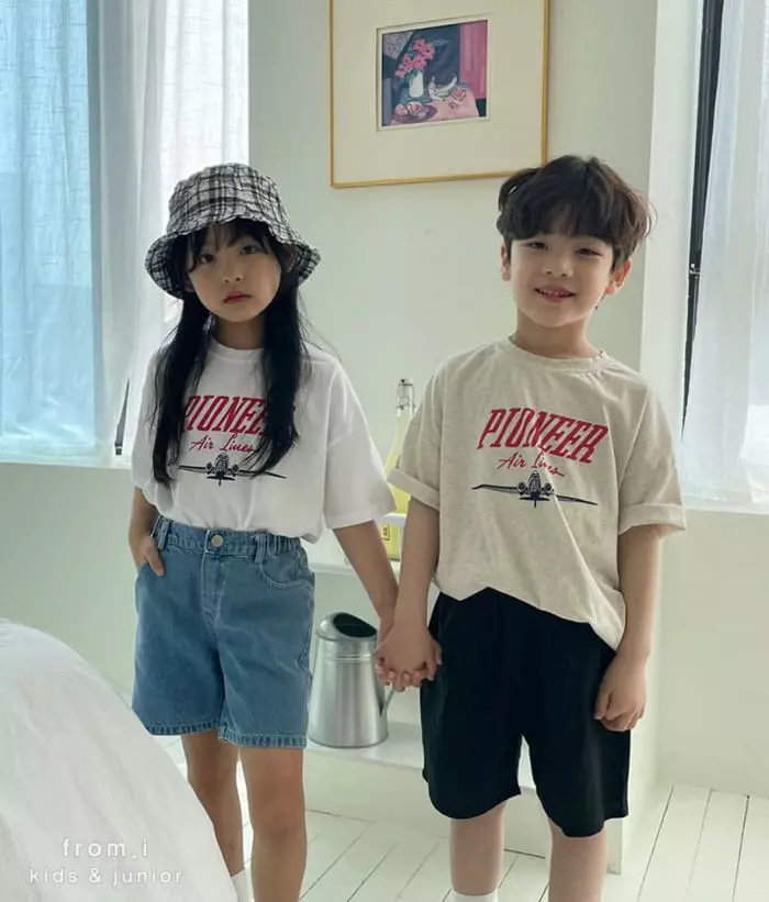 From I - Korean Children Fashion - #minifashionista - Air Line Tee - 2