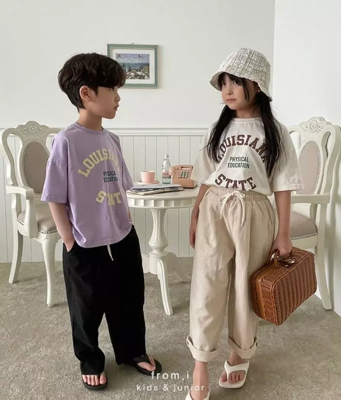 From I - Korean Children Fashion - #prettylittlegirls - Louisiana Tee - 3