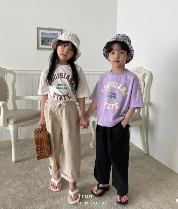 From I - Korean Children Fashion - #prettylittlegirls - Linen Pants - 2