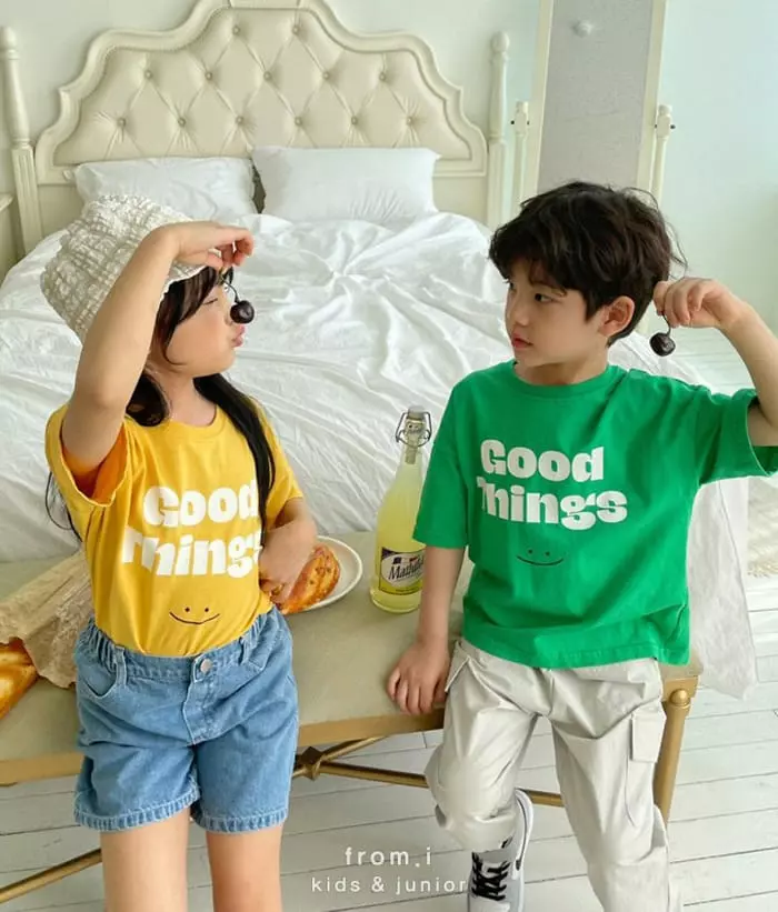 From I - Korean Children Fashion - #stylishchildhood - Good Thing Tee - 3