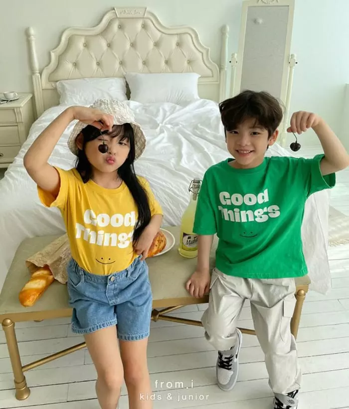 From I - Korean Children Fashion - #toddlerclothing - Good Thing Tee - 2