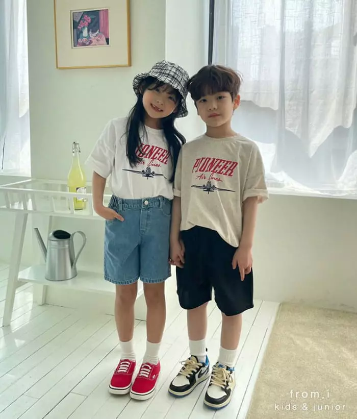 From I - Korean Children Fashion - #toddlerclothing - Air Line Tee - 5