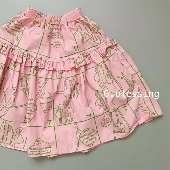 G Blessing - Korean Children Fashion - #kidzfashiontrend - Rose Skirt - 4