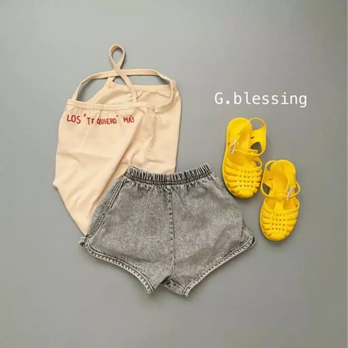 G Blessing - Korean Children Fashion - #childofig - Doll Piping Shorts - 11