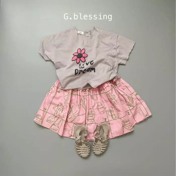 G Blessing - Korean Children Fashion - #childofig - Rose Skirt - 9