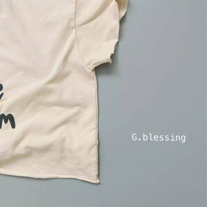 G Blessing - Korean Children Fashion - #discoveringself - Button Flower Tee - 2