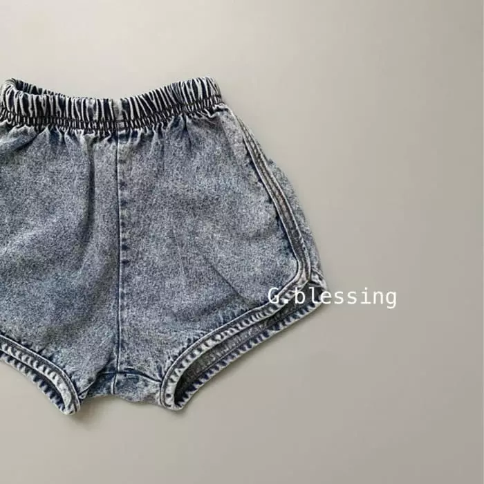 G Blessing - Korean Children Fashion - #fashionkids - Doll Piping Shorts - 2