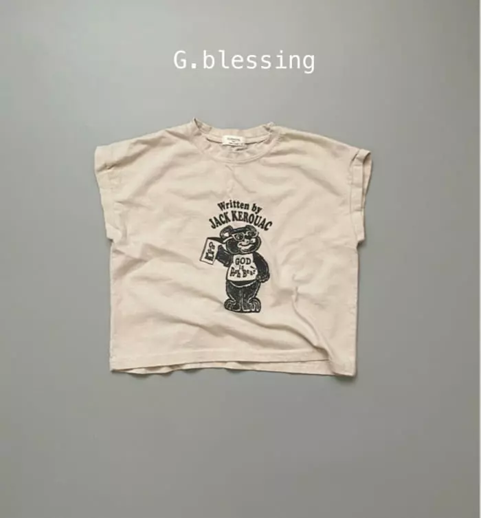 G Blessing - Korean Children Fashion - #fashionkids - Bear Sleeveless