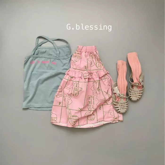 G Blessing - Korean Children Fashion - #kidsshorts - Los String Sleeveless - 5