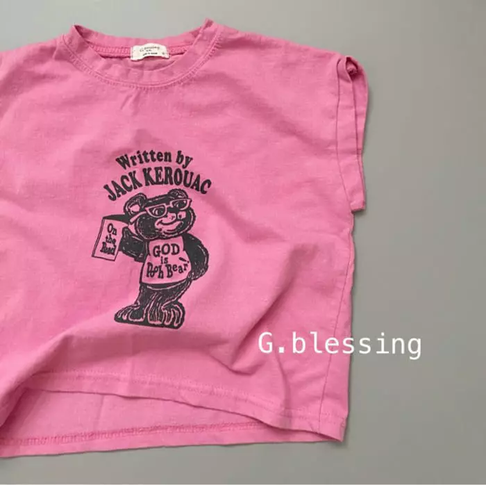 G Blessing - Korean Children Fashion - #kidsstore - Bear Sleeveless - 4