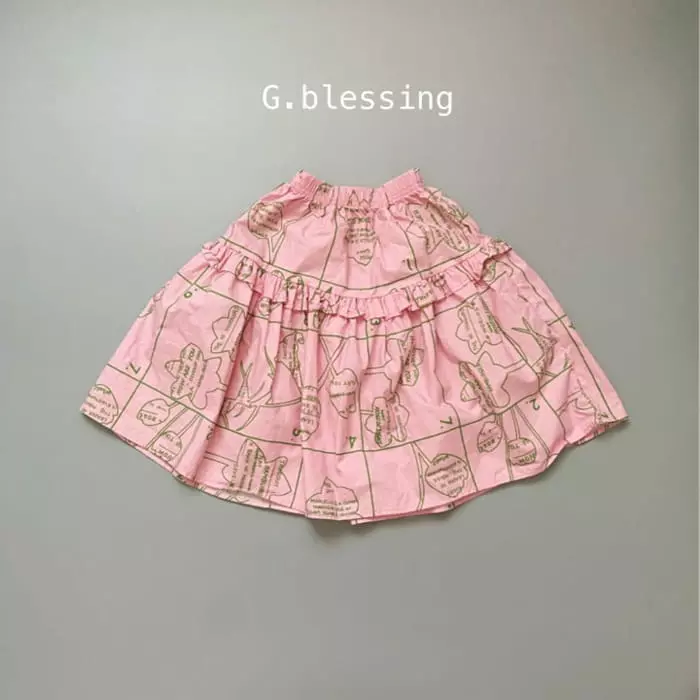 G Blessing - Korean Children Fashion - #kidzfashiontrend - Rose Skirt - 3