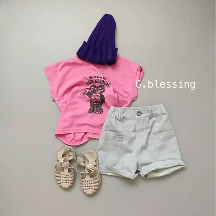 G Blessing - Korean Children Fashion - #littlefashionista - Bear Sleeveless - 6