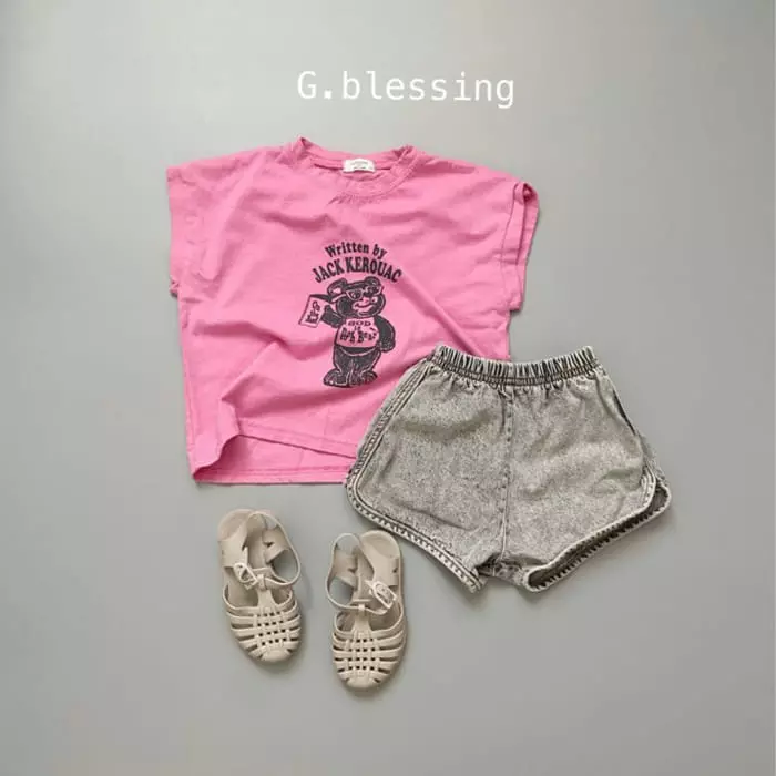 G Blessing - Korean Children Fashion - #minifashionista - Doll Piping Shorts - 9