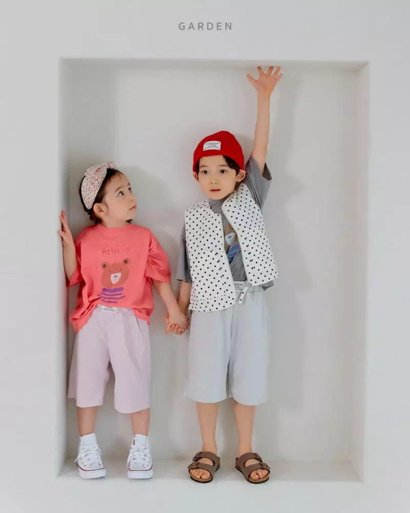 Garden - Korean Children Fashion - #Kfashion4kids - Bear Paint Tee - 7