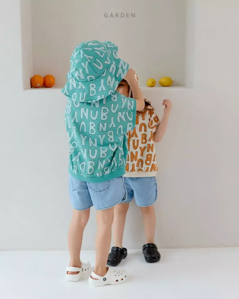 Garden - Korean Children Fashion - #childofig - Piping Denim Shorts - 5