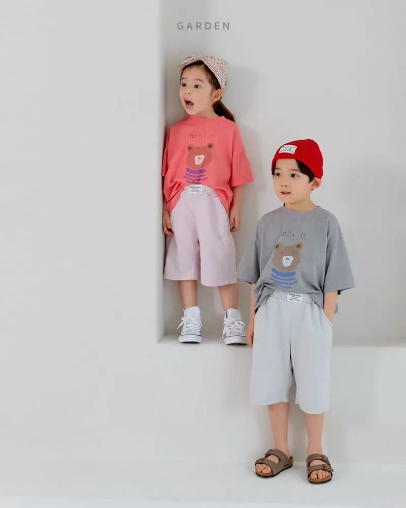 Garden - Korean Children Fashion - #designkidswear - Bear Paint Tee
