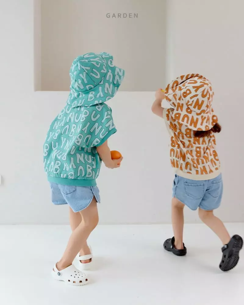 Garden - Korean Children Fashion - #discoveringself - Piping Denim Shorts - 8
