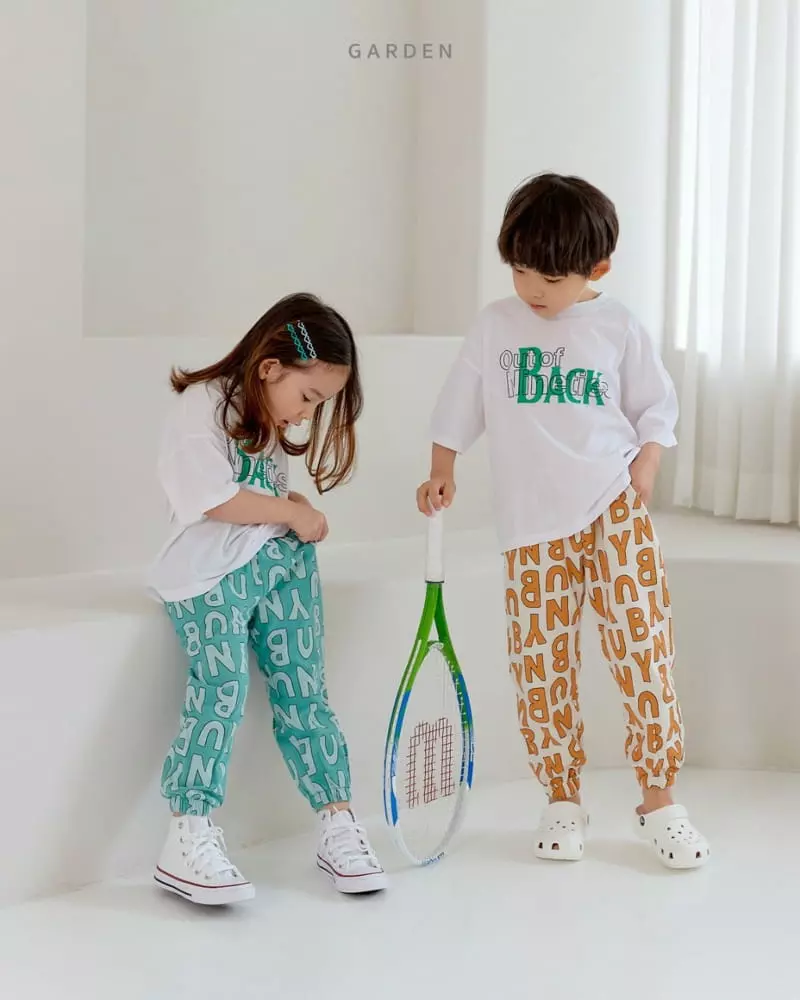 Garden - Korean Children Fashion - #kidzfashiontrend - Back Tee