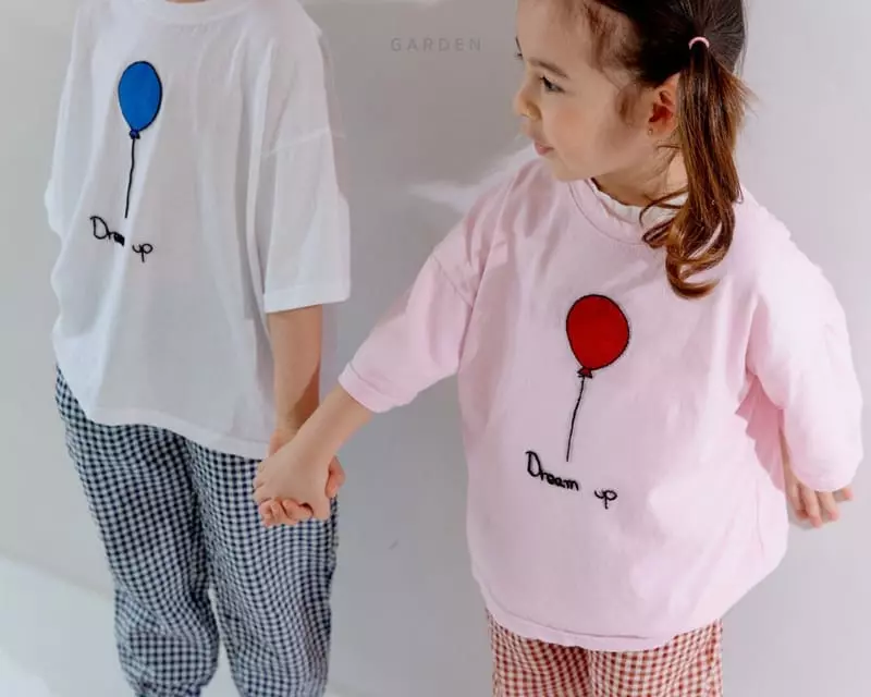 Garden - Korean Children Fashion - #littlefashionista - Balloon Tee - 2