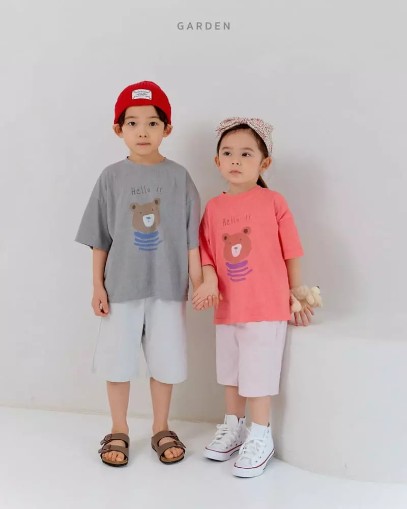 Garden - Korean Children Fashion - #prettylittlegirls - Bear Paint Tee - 11