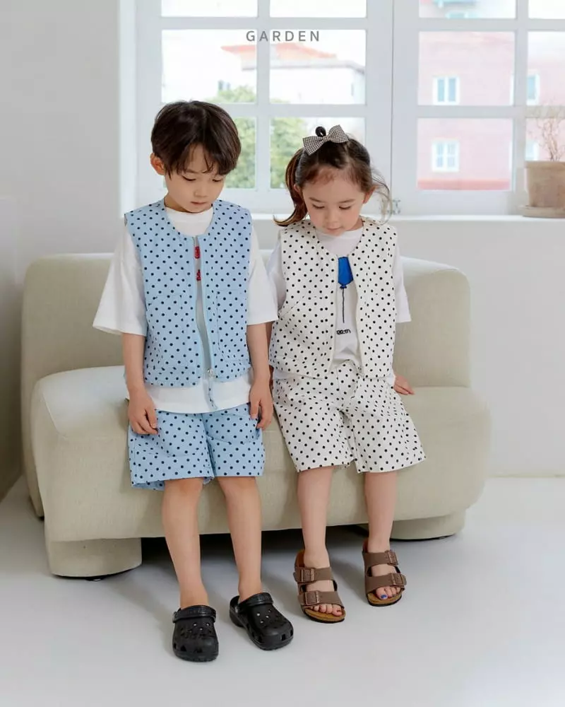 Garden - Korean Children Fashion - #stylishchildhood - Dot Shorts - 6