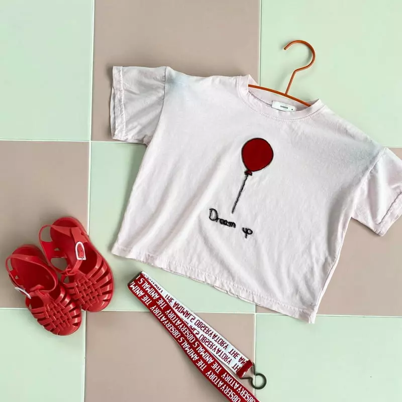 Garden - Korean Children Fashion - #todddlerfashion - Balloon Tee - 6