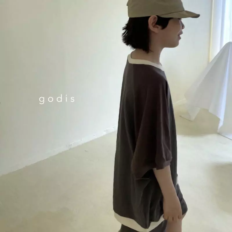 Godis - Korean Children Fashion - #Kfashion4kids - Raglan Top Bottom Set - 12