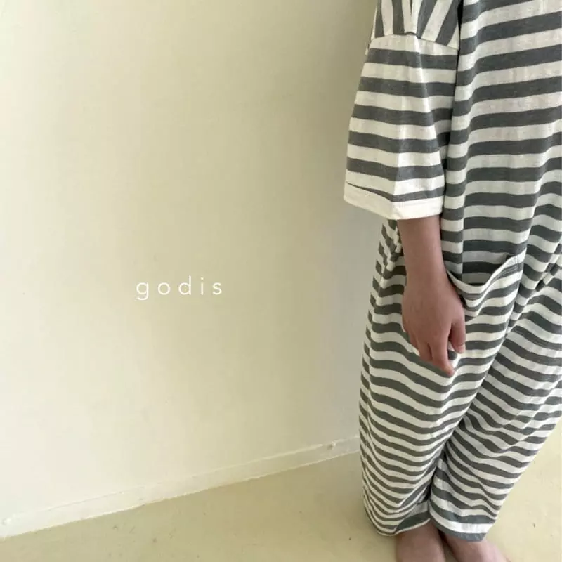 Godis - Korean Children Fashion - #kidzfashiontrend - Stripes Bodysuit - 4
