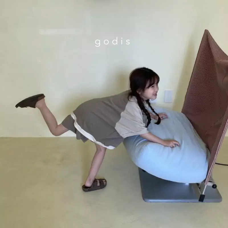 Godis - Korean Children Fashion - #discoveringself - Raglan Top Bottom Set - 7