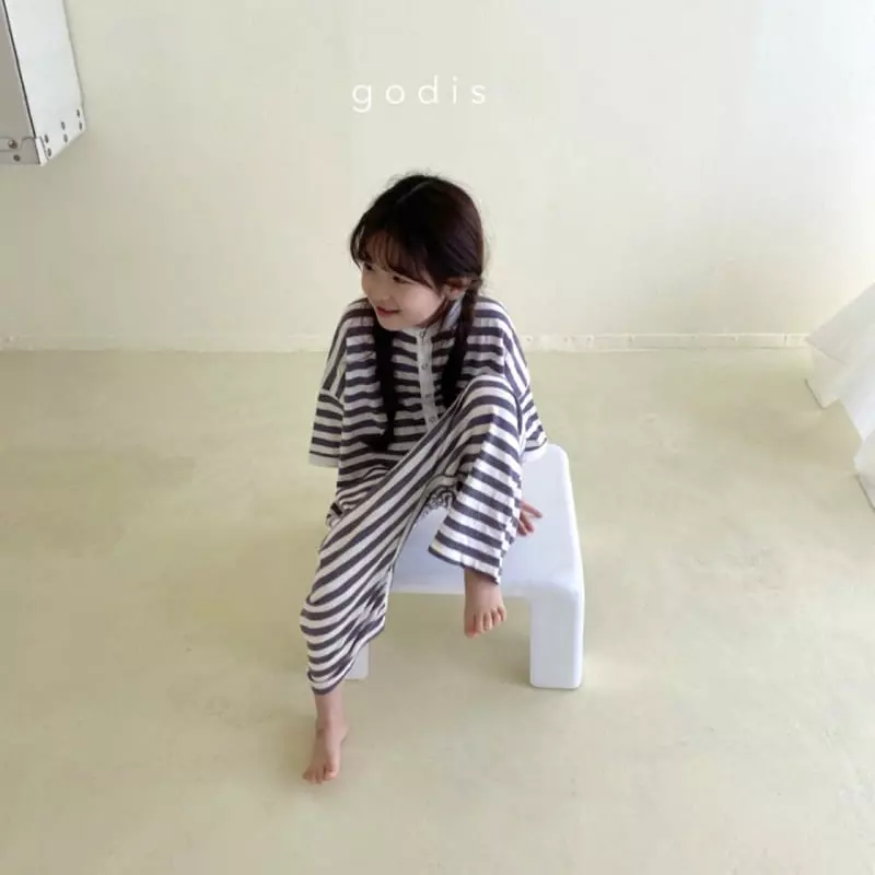 Godis - Korean Children Fashion - #kidsshorts - Stripes Bodysuit