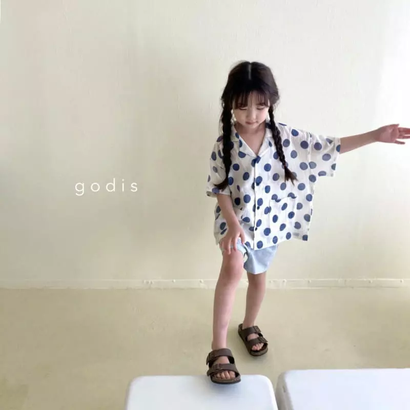 Godis - Korean Children Fashion - #littlefashionista - Circle Shirt - 8