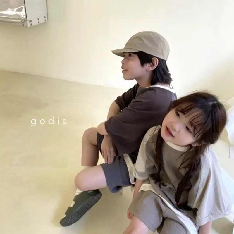 Godis - Korean Children Fashion - #minifashionista - Raglan Top Bottom Set