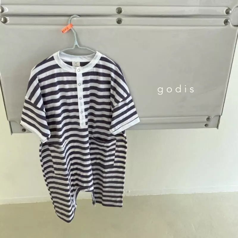 Godis - Korean Children Fashion - #minifashionista - Stripes Bodysuit - 7
