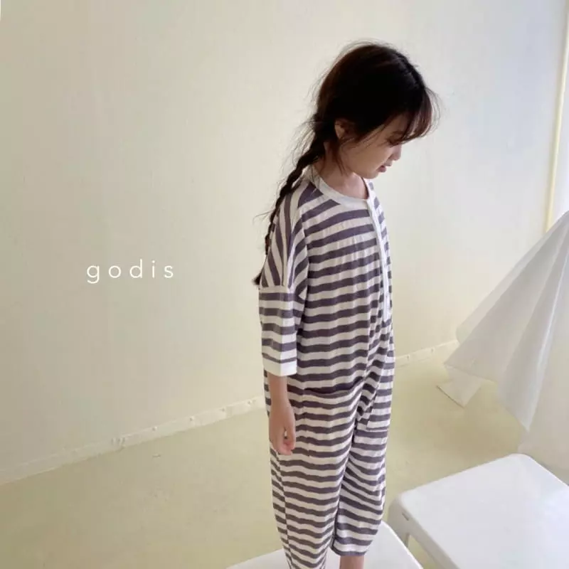 Godis - Korean Children Fashion - #prettylittlegirls - Stripes Bodysuit - 8