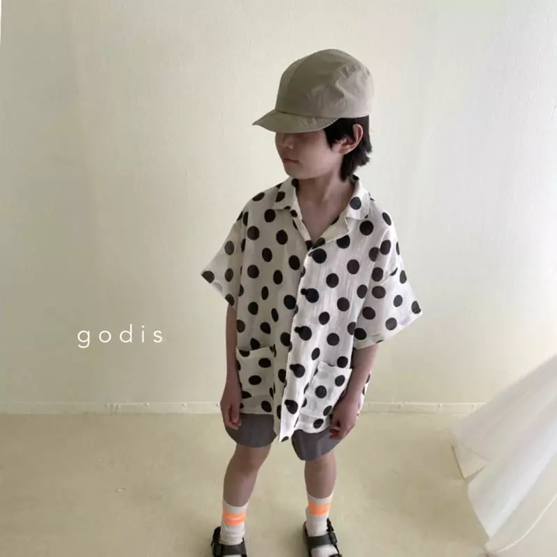 Godis - Korean Children Fashion - #todddlerfashion - Circle Shirt - 12