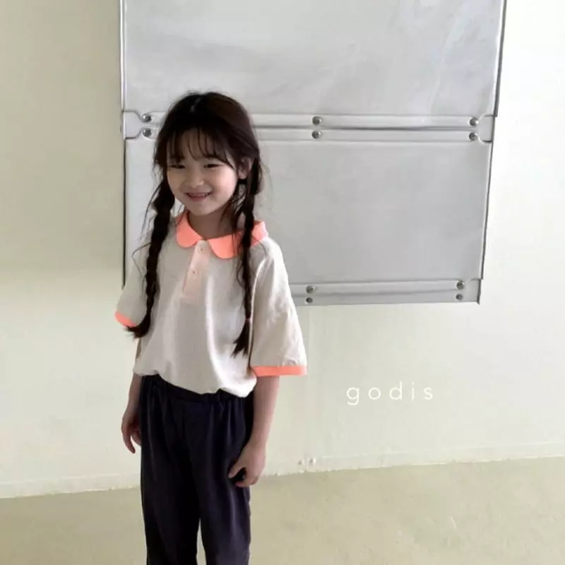 Godis - Korean Children Fashion - #todddlerfashion - Circle Tee - 10