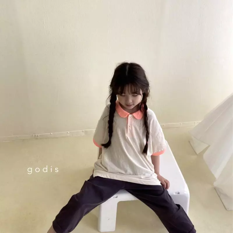 Godis - Korean Children Fashion - #toddlerclothing - Circle Tee - 11