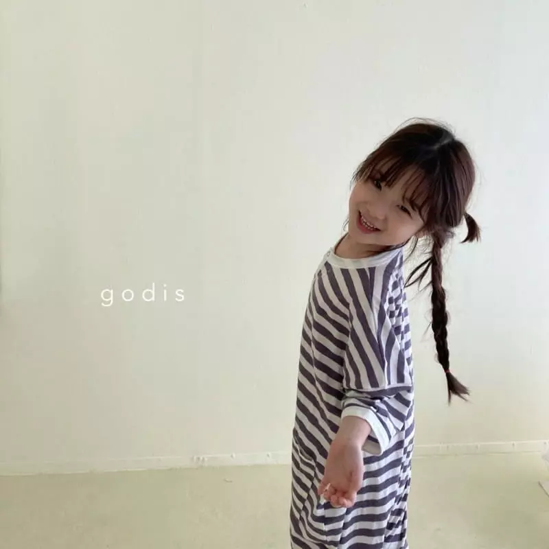 Godis - Korean Children Fashion - #toddlerclothing - Stripes Bodysuit - 10