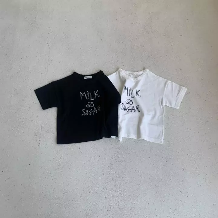Green Tomato - Korean Children Fashion - #prettylittlegirls - Milk Tee - 9
