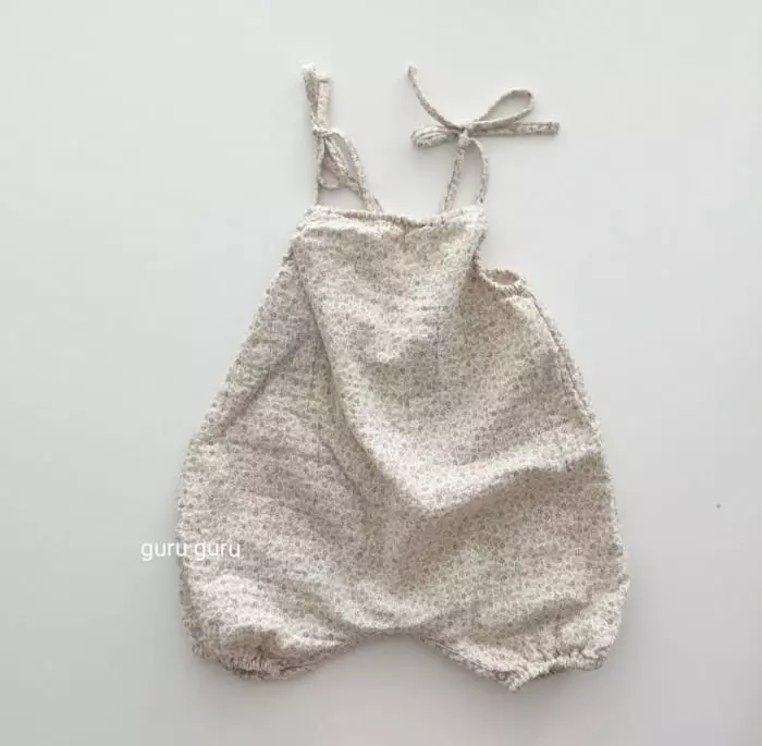 Guru Guru - Korean Baby Fashion - #babyclothing - Small Flower Bodysuit - 3
