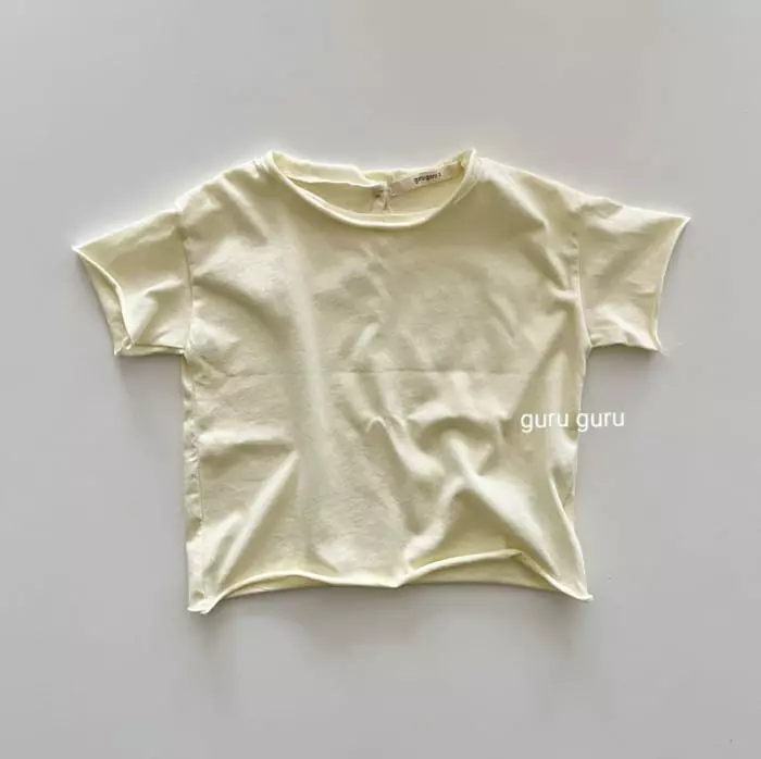 Guru Guru - Korean Baby Fashion - #babyclothing - Cutting Tee - 2