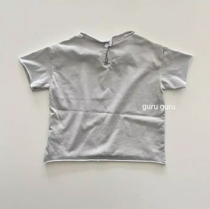 Guru Guru - Korean Baby Fashion - #babygirlfashion - Cutting Tee - 5