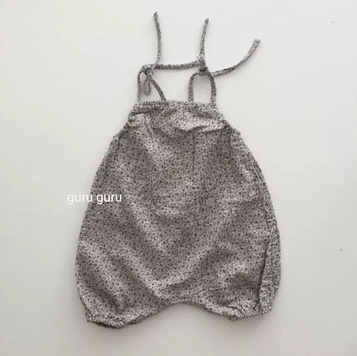 Guru Guru - Korean Baby Fashion - #babyoninstagram - Small Flower Bodysuit - 8