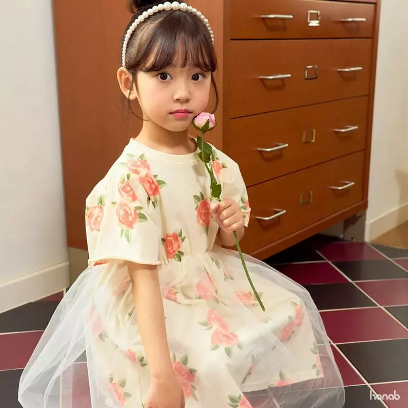 Hanab - Korean Children Fashion - #Kfashion4kids - Rose One-piece - 11