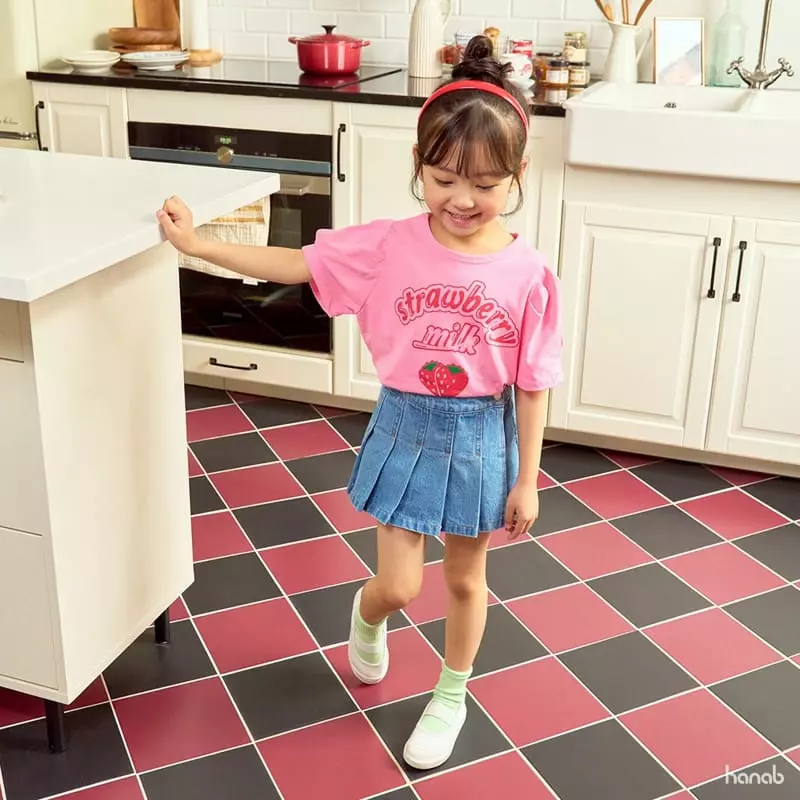 Hanab - Korean Children Fashion - #Kfashion4kids - Strawberry Tee - 9