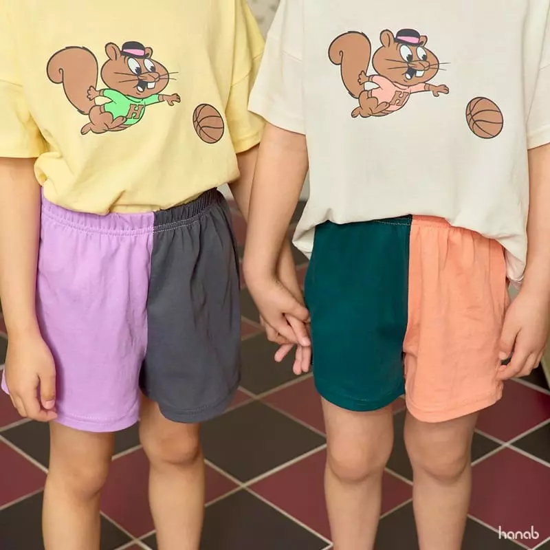 Hanab - Korean Children Fashion - #kidzfashiontrend - Squirrel Top Bottom Set - 4