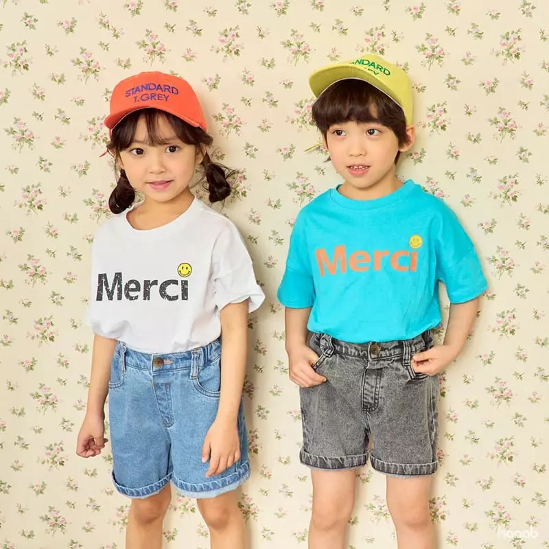 Hanab - Korean Children Fashion - #Kfashion4kids - Merci Tee - 3