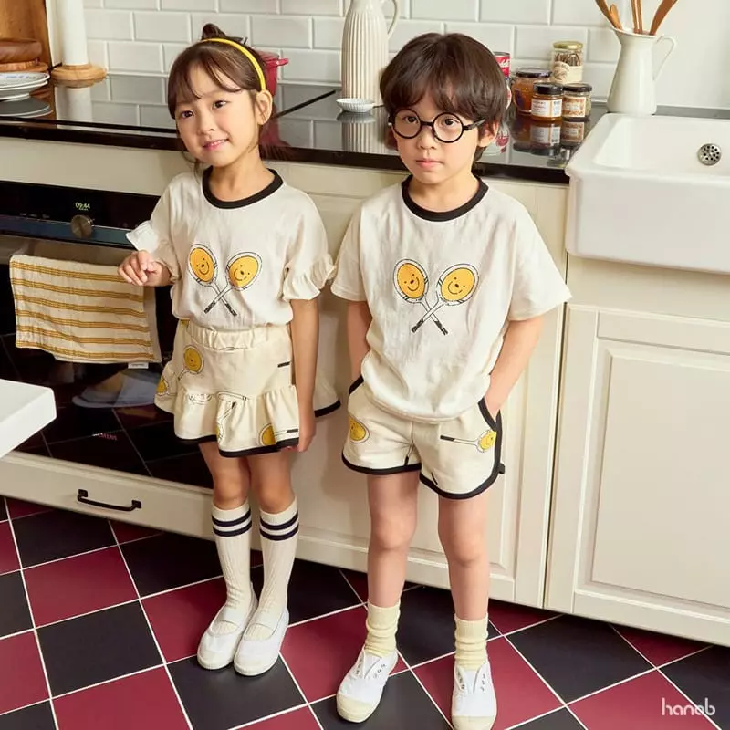 Hanab - Korean Children Fashion - #childofig - Tennis Top Bottom Set - 5