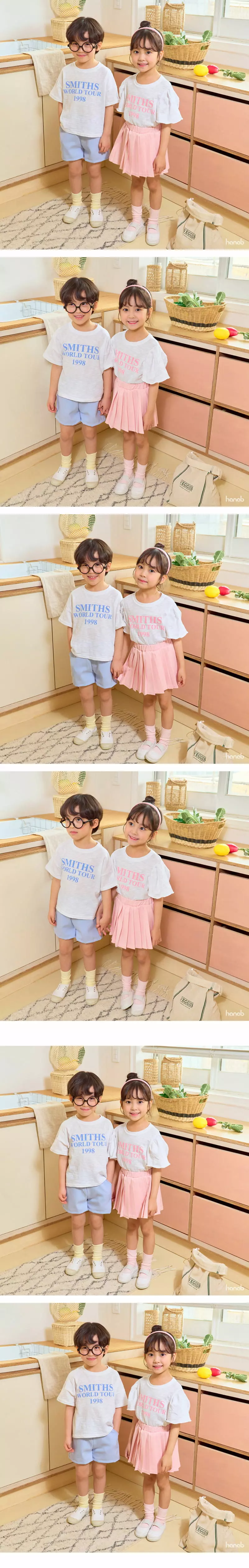 Hanab - Korean Children Fashion - #childofig - Smith Summer Top Pants Set